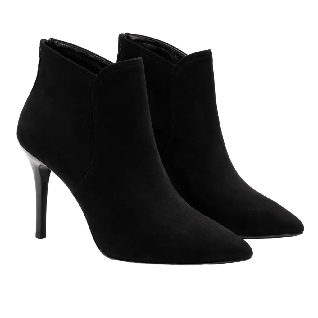Suede Stiletto Boots
