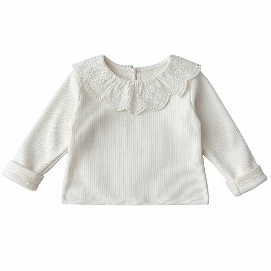 Bluză cu dantelă